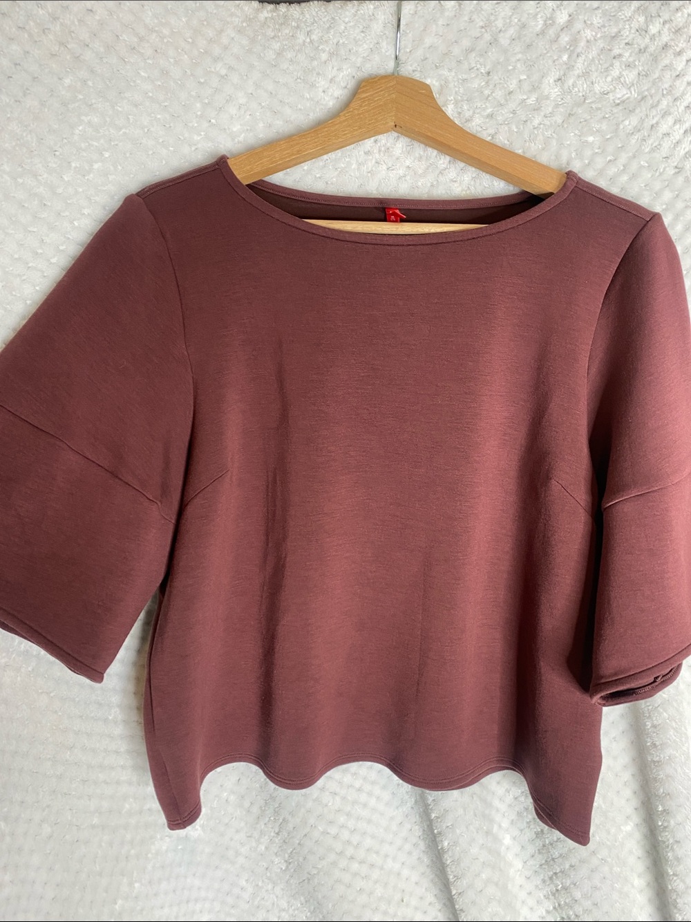 SPANX Boxy Cropped Short Sleeve Top